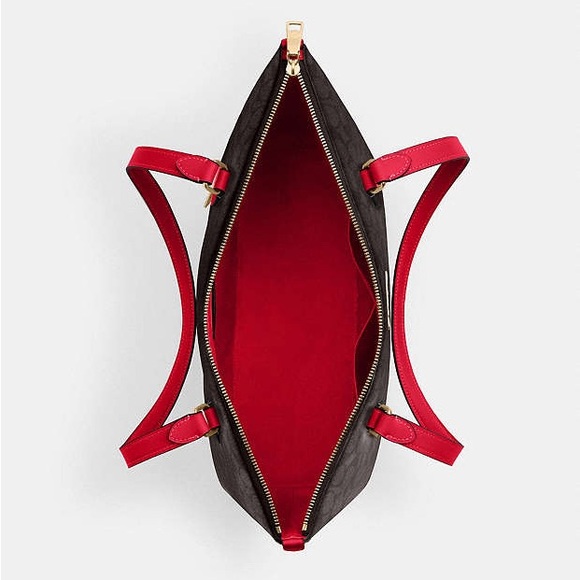 Gallery Tote Bag In Signature Canvas - Picture 4 of 5